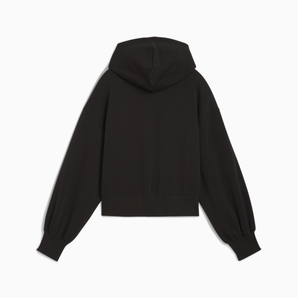 Buzo corto LEO LUXE para mujer, PUMA Black, large-ARG