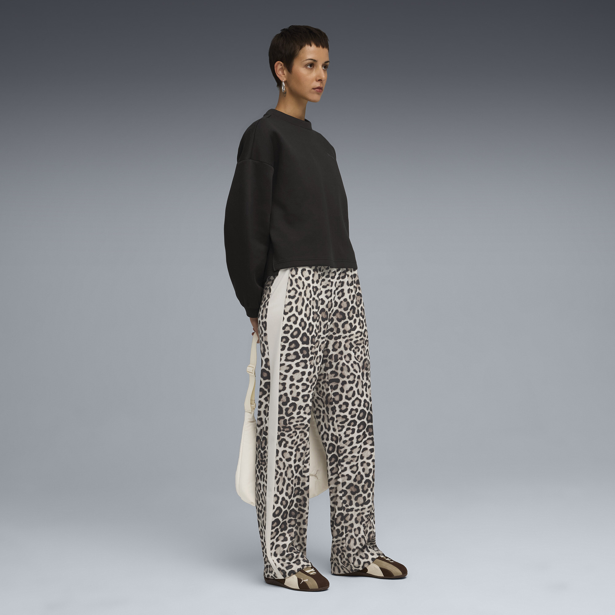PUMA T7 LEO LUXE all-over print rechte broek voor Dames, Maat S thumbnail 6