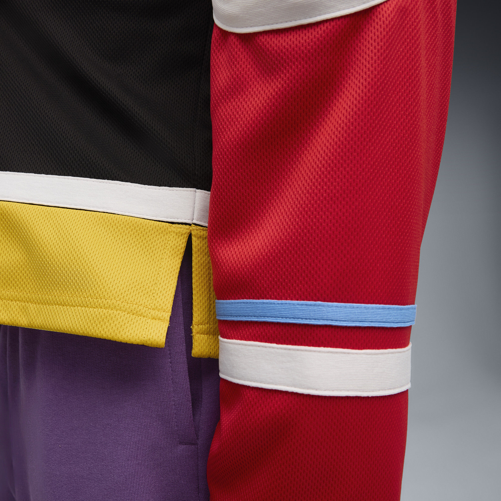 PUMA Scoot Lab hockeyshirt voor Heren, Zwart/Rood/Geel, Maat M thumbnail 4