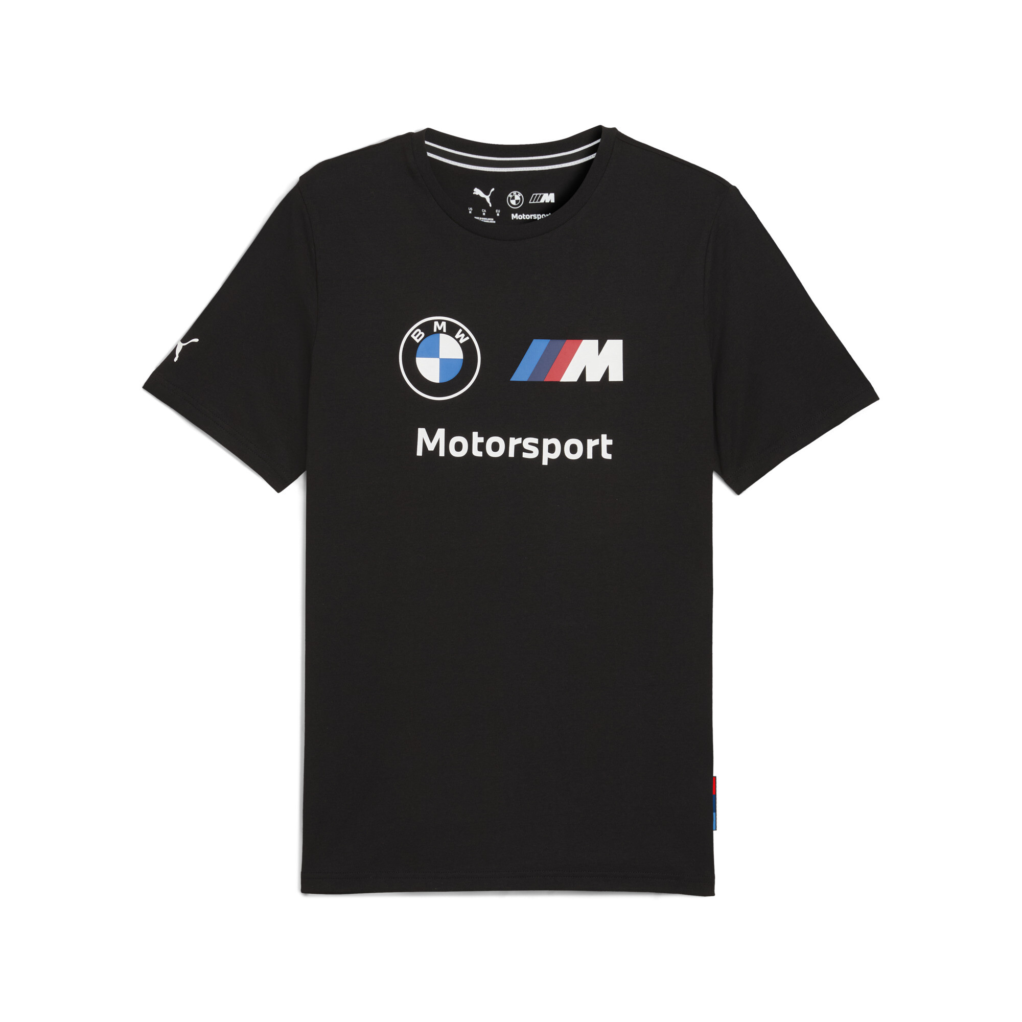 PUMA BMW M Motorsport Essentials T-shirt met logo voor Heren, Zwart, Maat 3XL thumbnail 3