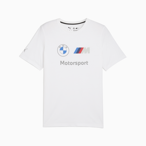 Remera BMW M Motorsport Essentials Logo para hombre, PUMA White, large-ARG