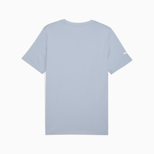 BMW M Motorsport Essentials Logo Tee Men, Blue Wash, large-ZAF