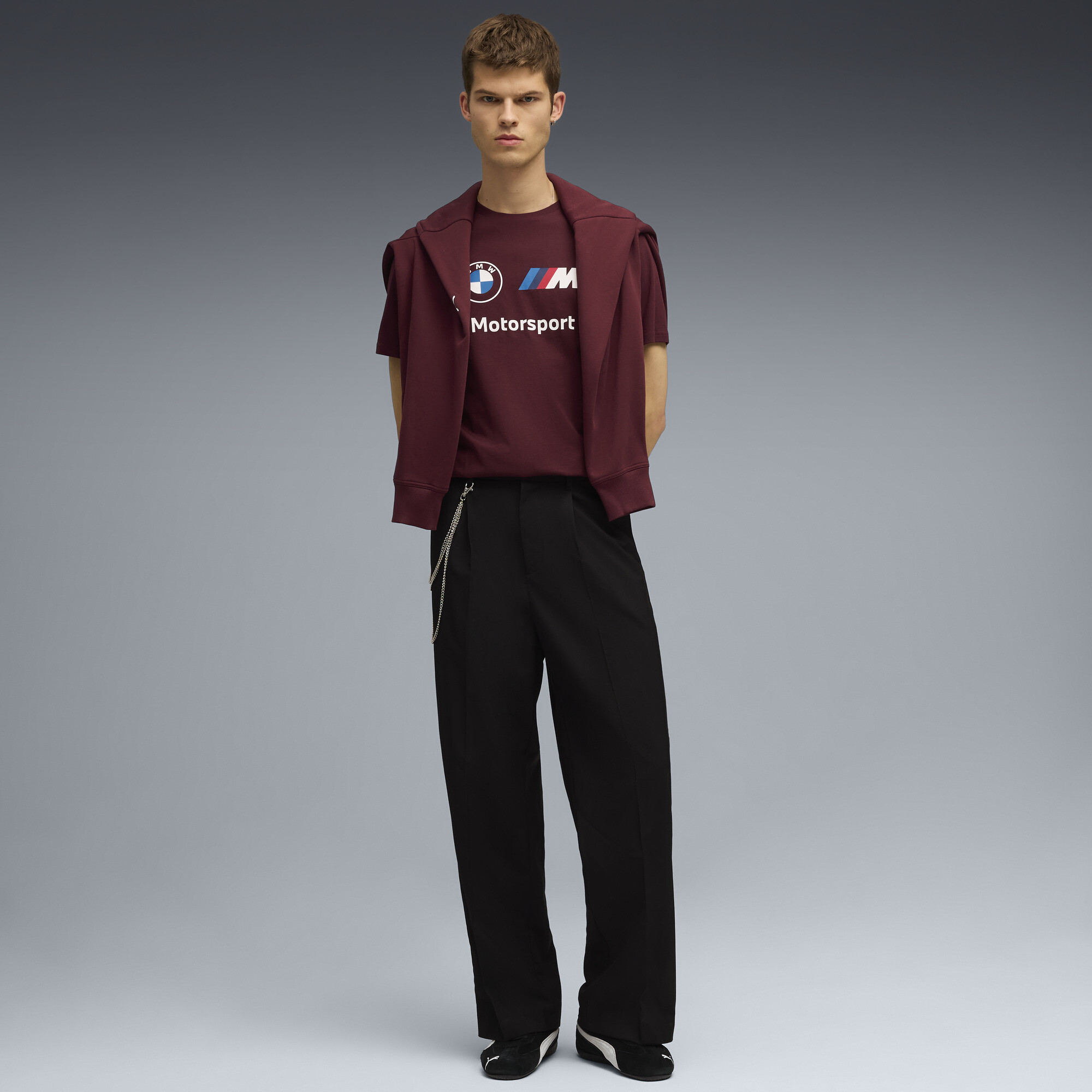 PUMA BMW M Motorsport Essentials T-shirt met logo voor Heren, Maat L thumbnail 4