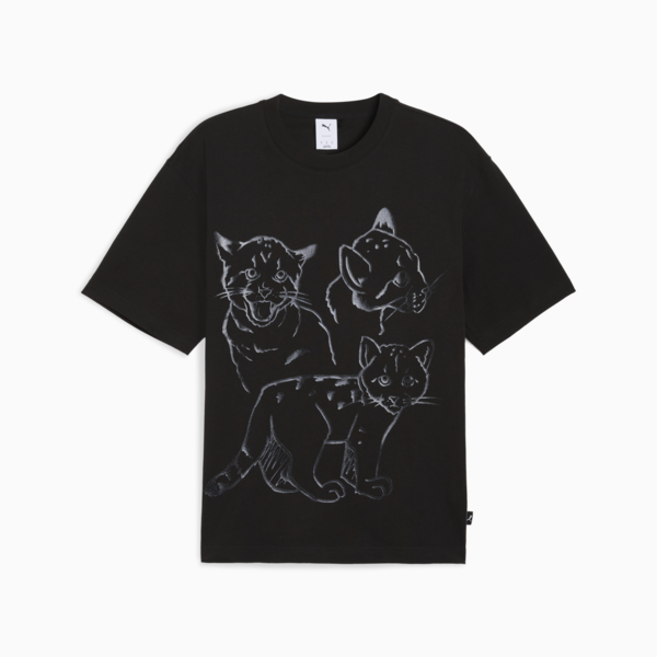 GRAPHIC Itty Bitty Tee Men, PUMA Black, large-ZAF