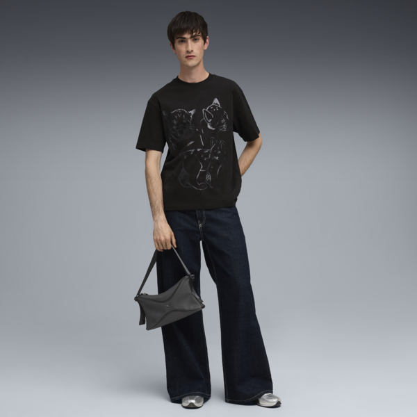 GRAPHIC Itty Bitty Tee Men, PUMA Black, large-ZAF