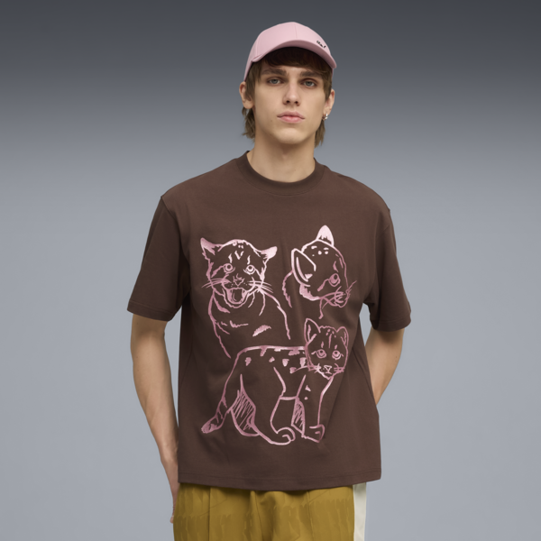 GRAPHIC Itty Bitty Tee Men, Espresso Brown, large-ZAF