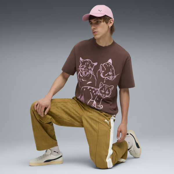 GRAPHIC Itty Bitty Tee Men, Espresso Brown, large-ZAF