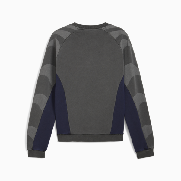 PUMA x KIDSUPER Crew Sweat Men, PUMA Black, large-MEX