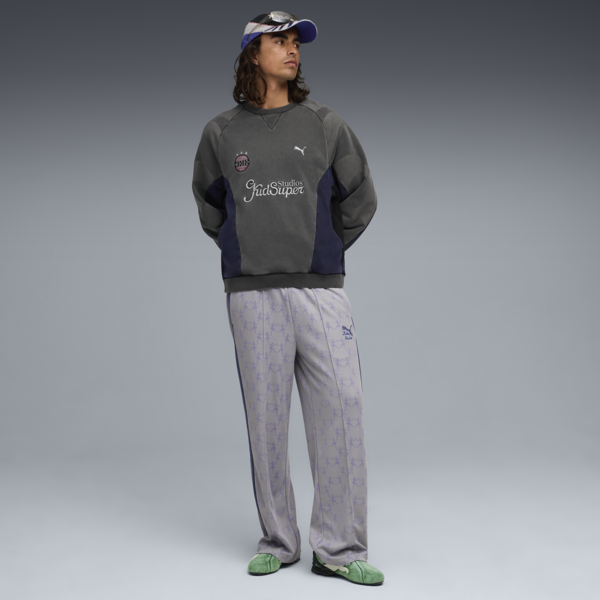 PUMA x KIDSUPER Crew Sweat Men, PUMA Black, large-MEX
