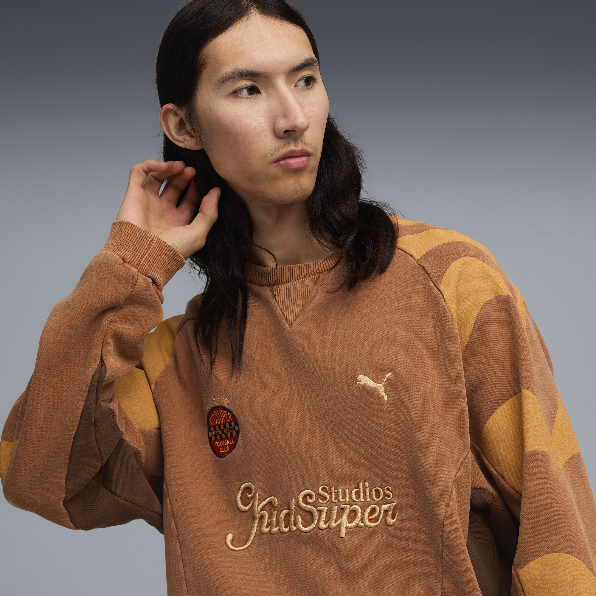 PUMA x KIDSUPER sweater met ronde hals voor Heren, Maat XXL thumbnail 2