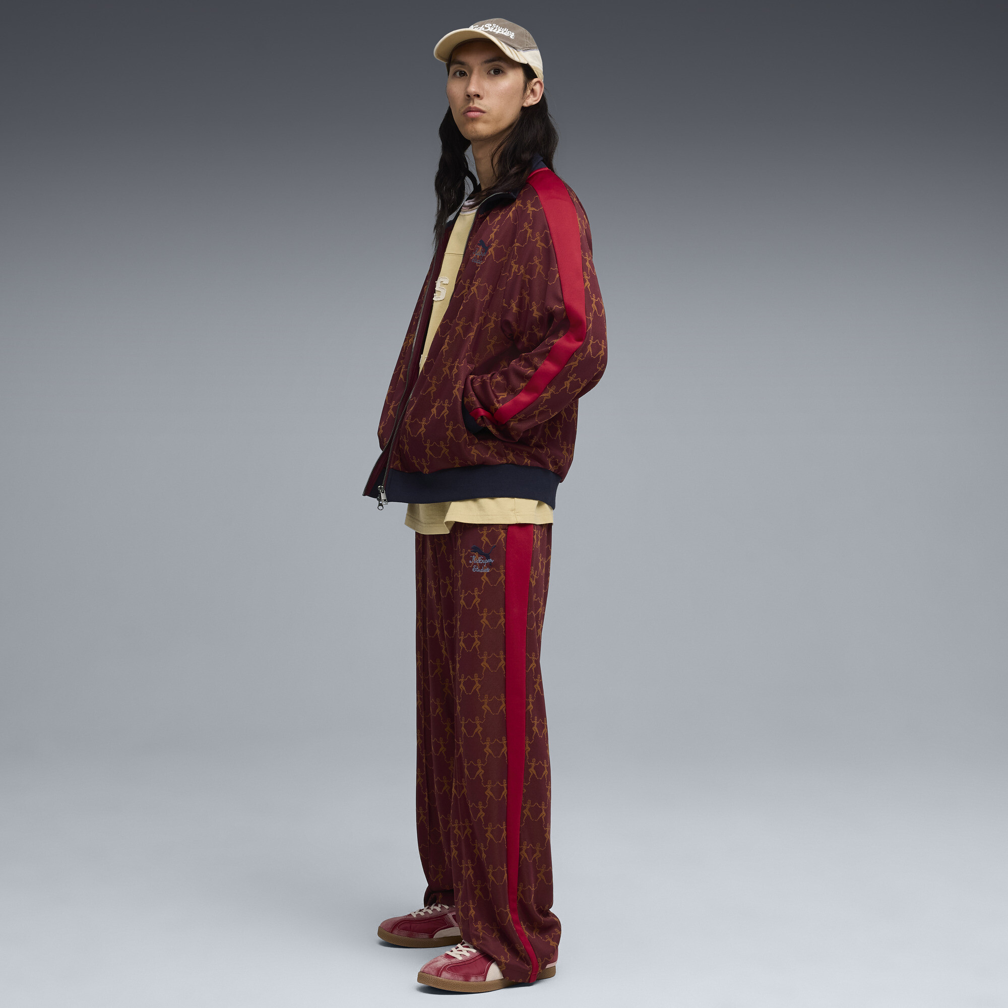 PUMA x KIDSUPER grafisch T-shirt voor Heren, Beige, Maat M thumbnail 6