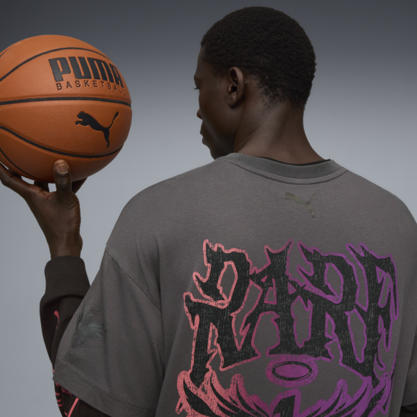 LaMelo World Tournament Long Sleeve Tee Men, Dusky Gray, large-ZAF