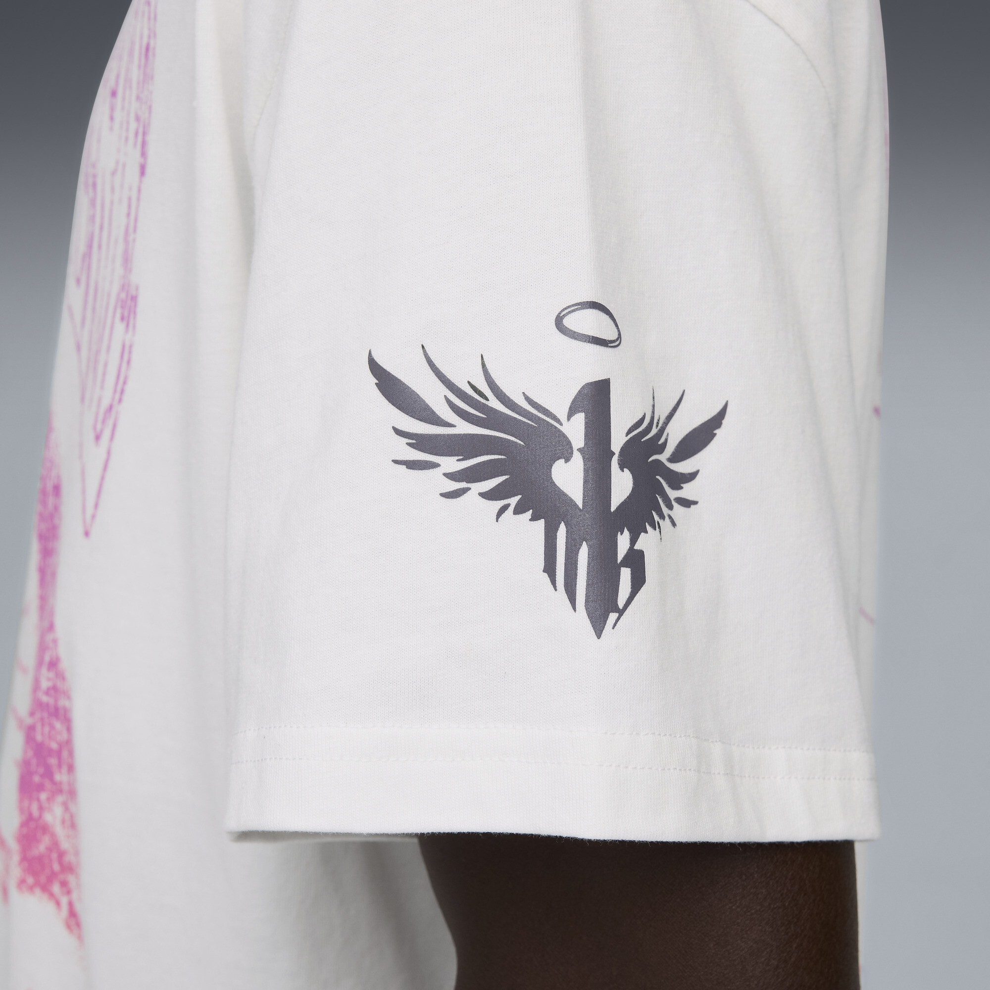 PUMA LaMelo World Tour-nament T-shirt I voor Heren, Wit, Maat L thumbnail 4