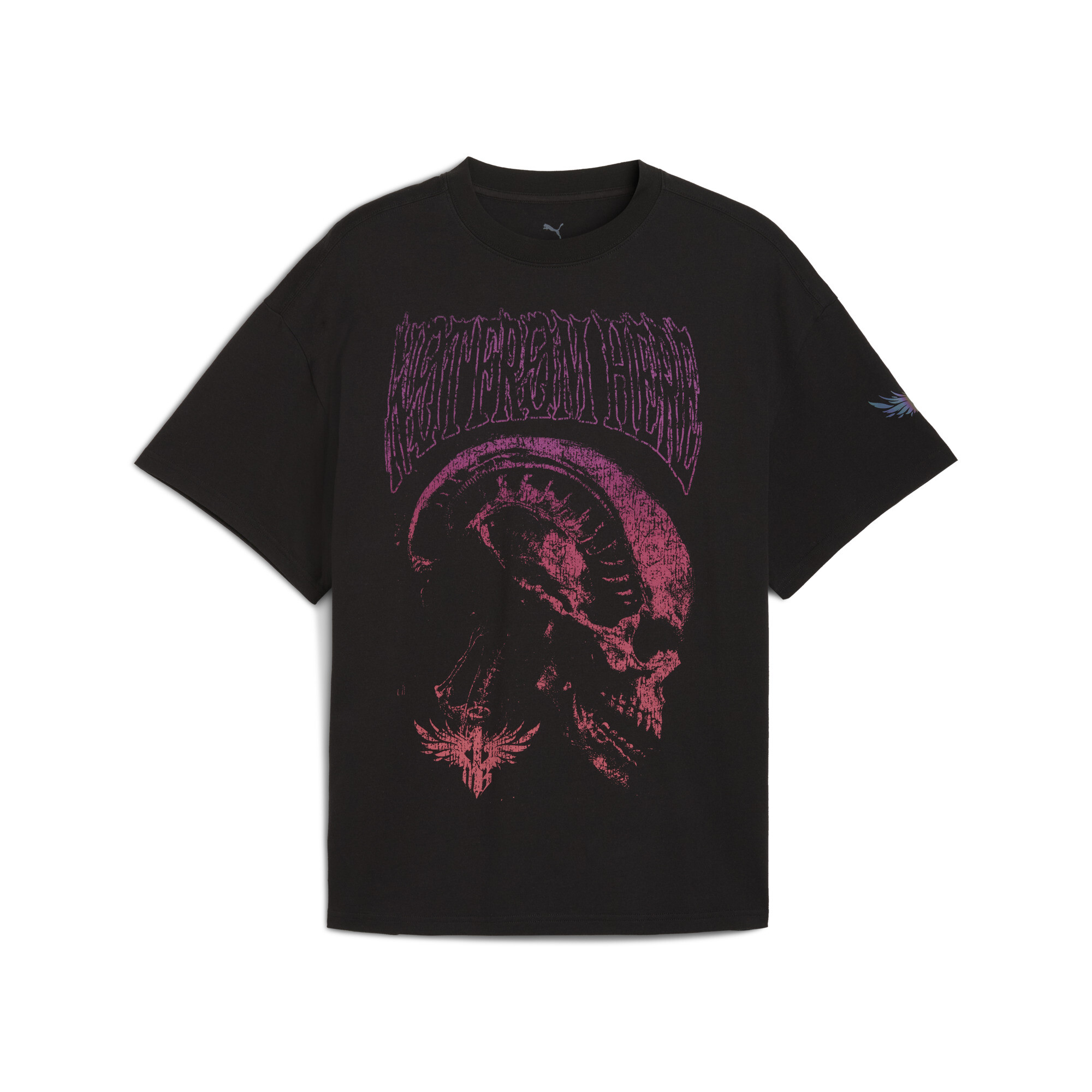 PUMA LaMelo World Tour-nament T-shirt I voor Heren, Zwart, Maat XS thumbnail 3