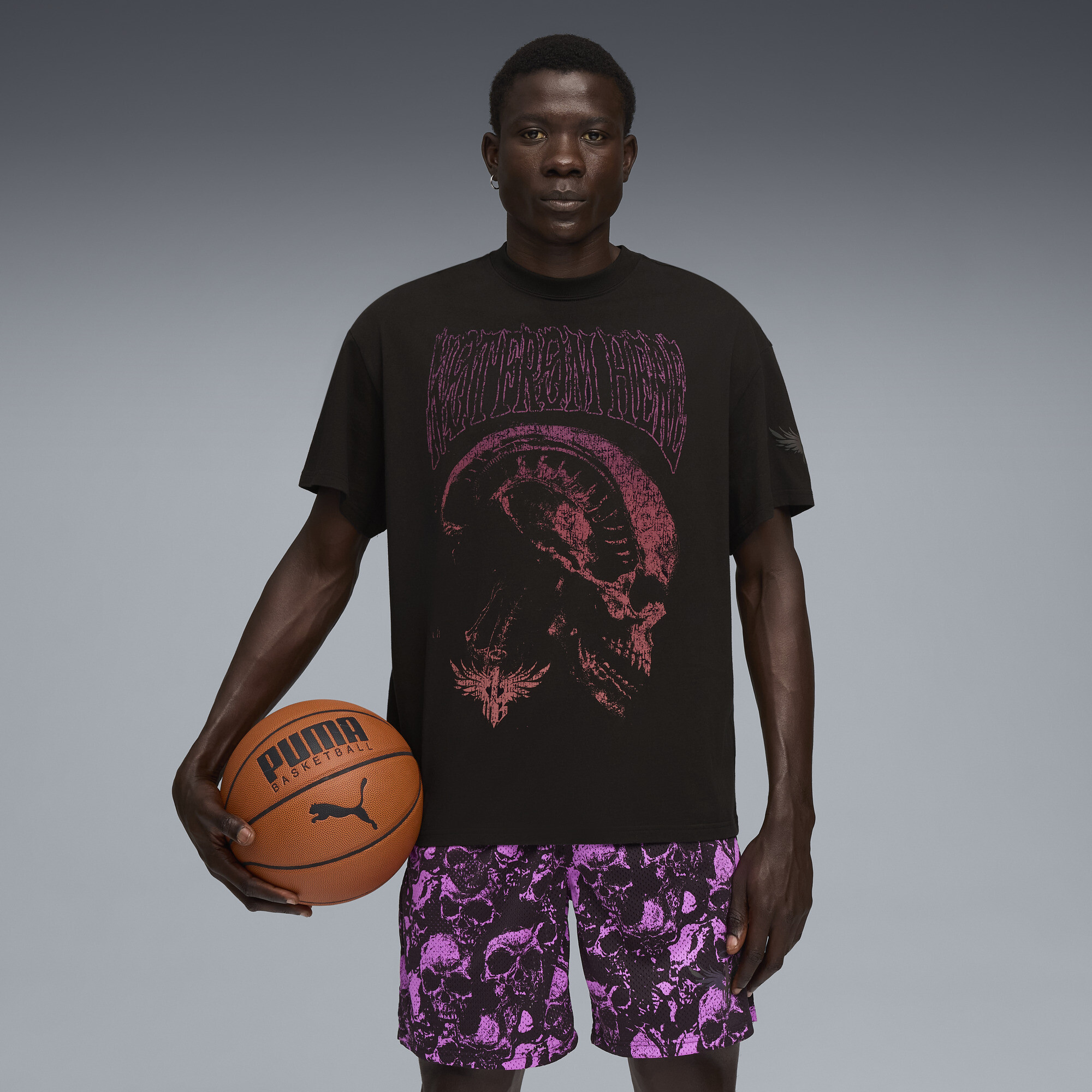 Puma Melo World Tour-nament T-shirt I Men In Black