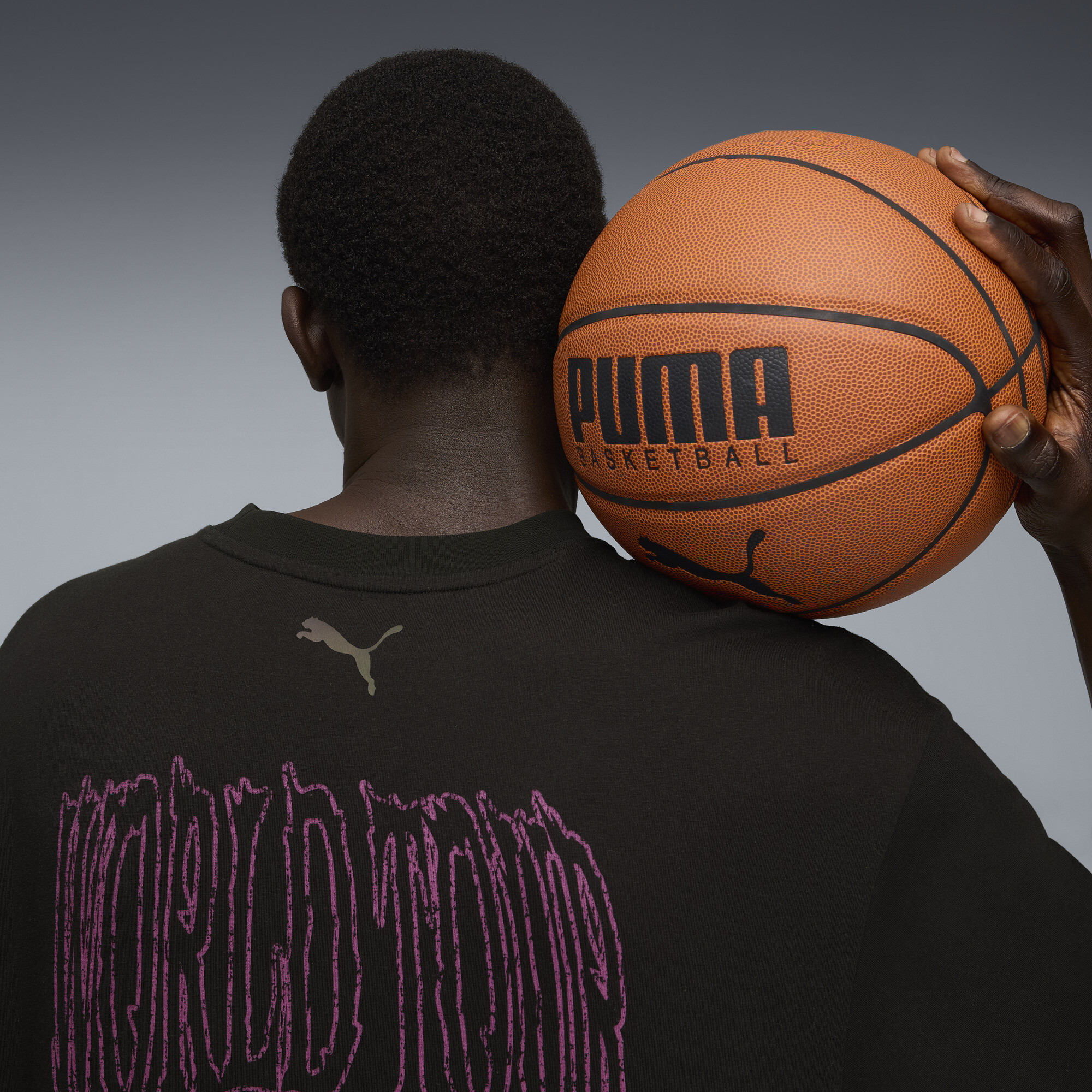 PUMA LaMelo World Tour-nament T-shirt I voor Heren, Zwart, Maat XS thumbnail 7