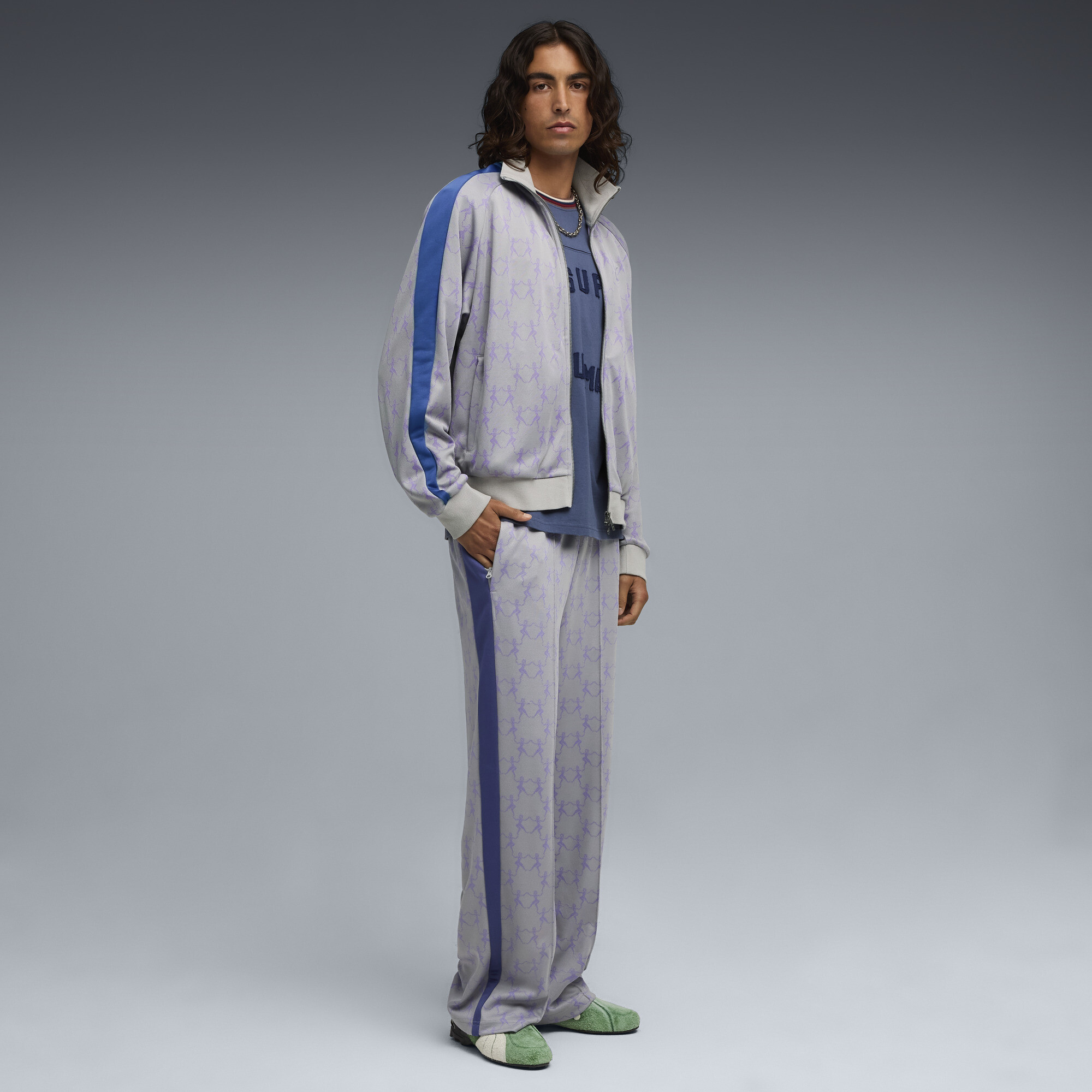 PUMA x KIDSUPER T7 jack, Grijs, Maat S thumbnail 6