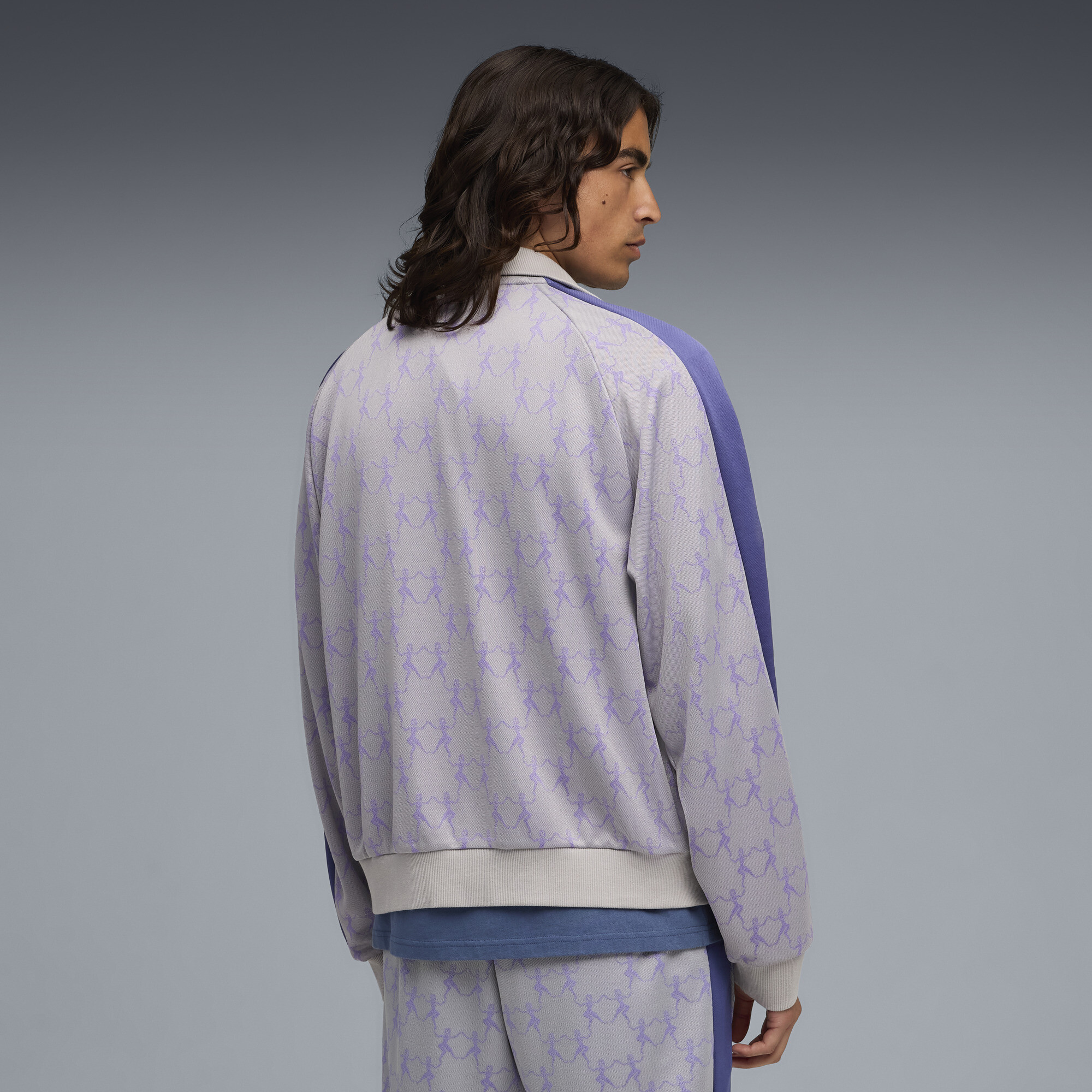 PUMA x KIDSUPER T7 jack, Grijs, Maat S thumbnail 5