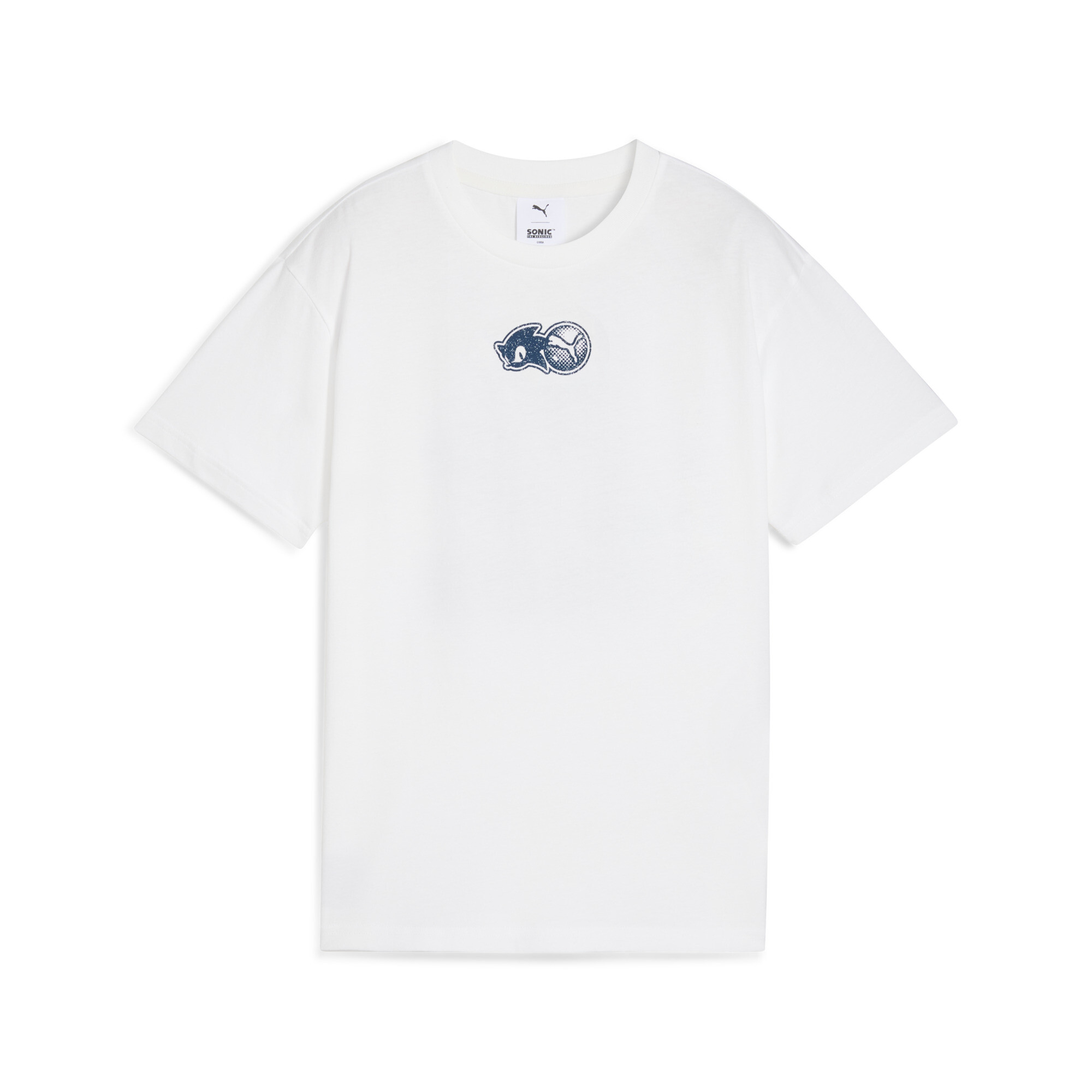 PUMA x SONIC THE HEDGEHOG T-shirt met print voor Heren, Wit, Maat 7-8Y thumbnail 3