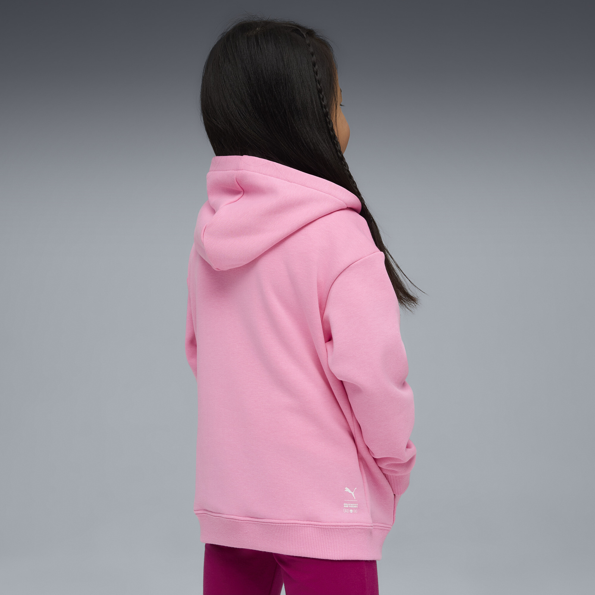 PUMA x HELLO KITTY AND FRIENDS Graphic hoodie voor Dames, Roze, Maat 3-4Y thumbnail 5