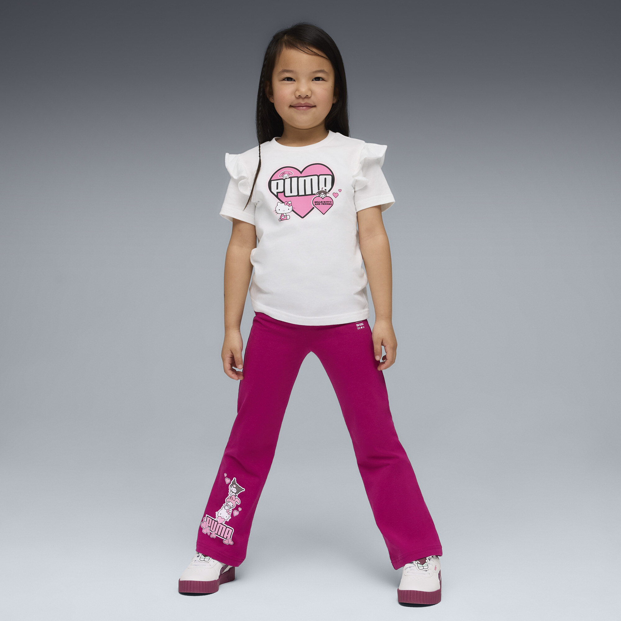 PUMA x HELLO KITTY AND FRIENDS uitlopende legging voor Dames, Maat 4-5Y thumbnail 7