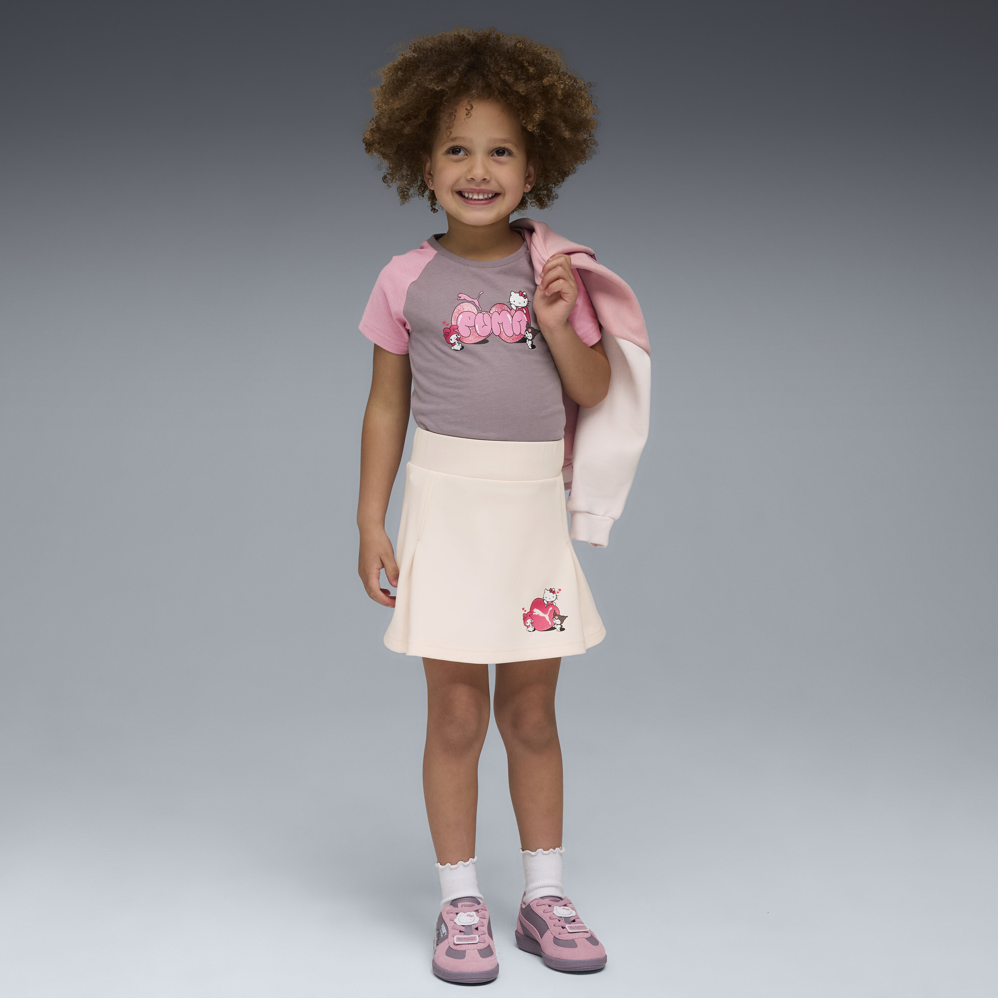 PUMA x HELLO KITTY AND FRIENDS Slim T-shirt voor Dames, Maat 6-7Y thumbnail 2