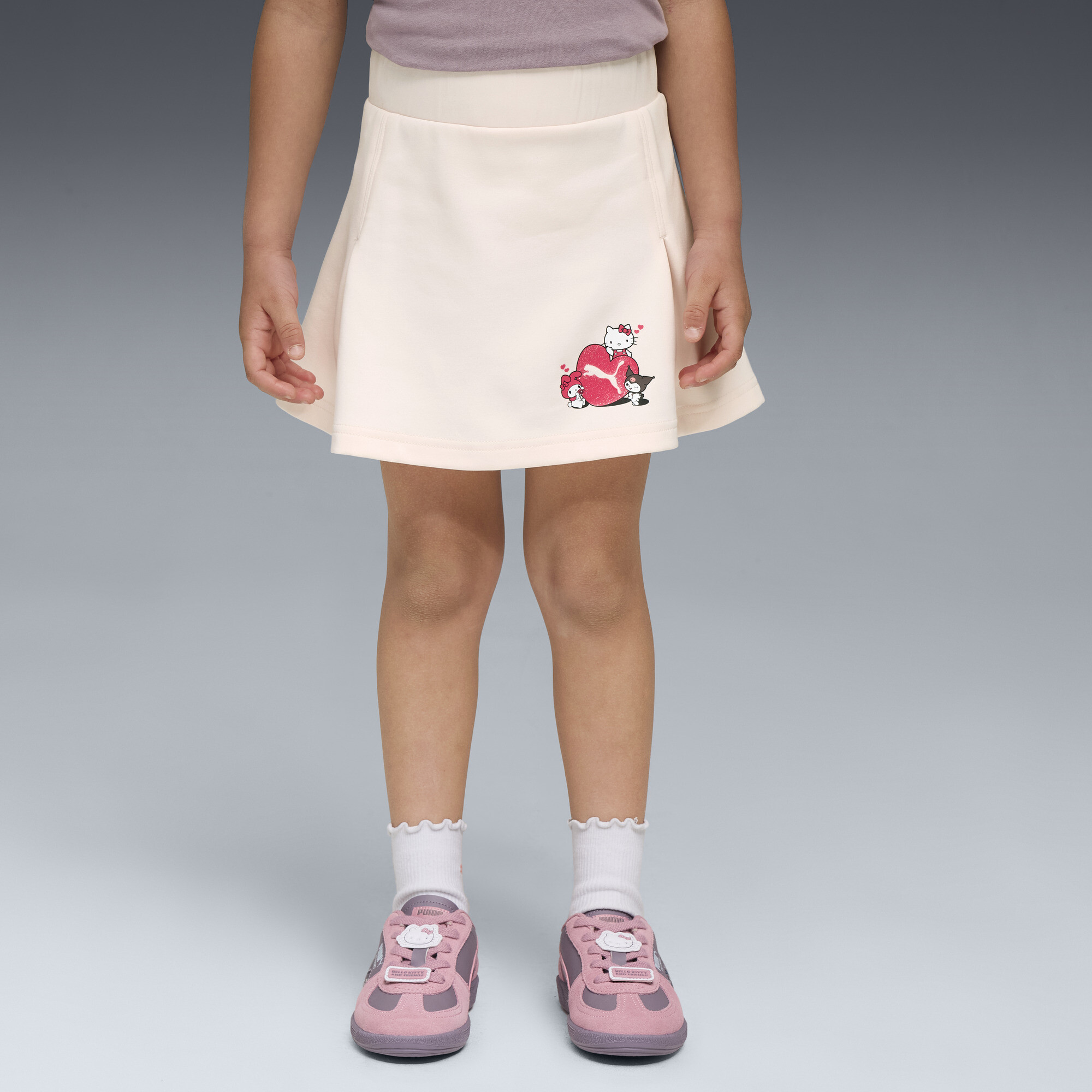 PUMA x HELLO KITTY AND FRIENDSÂ® Little Kids' Pleated Skirt in Pink, Size 5