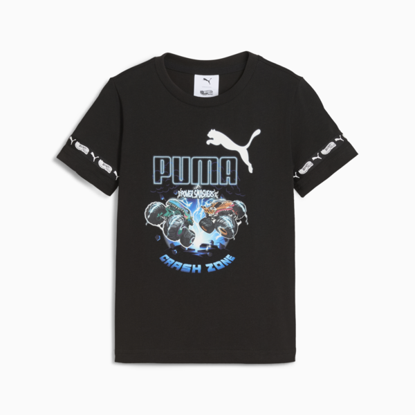 PUMA x HOT WHEELS™ MONSTER TRUCKS Tee Kids, PUMA Black, large-ZAF