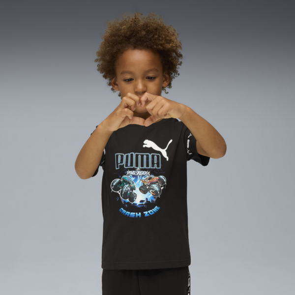PUMA x HOT WHEELS™ MONSTER TRUCKS Tee Kids, PUMA Black, large-ZAF