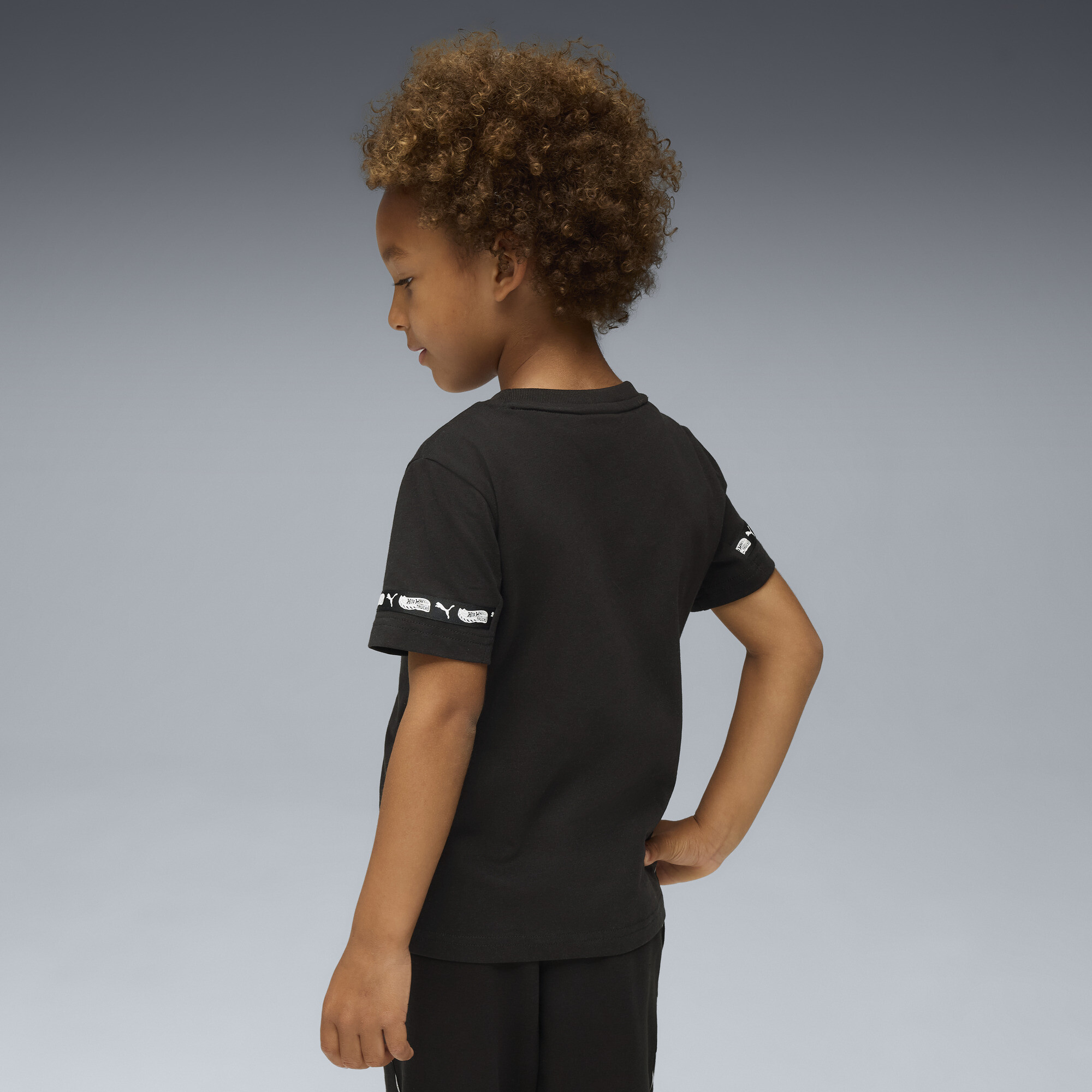 PUMA x HOT WHEELSâ¢ MONSTER TRUCKS T-shirt voor Heren, Zwart, Maat 5-6Y thumbnail 5