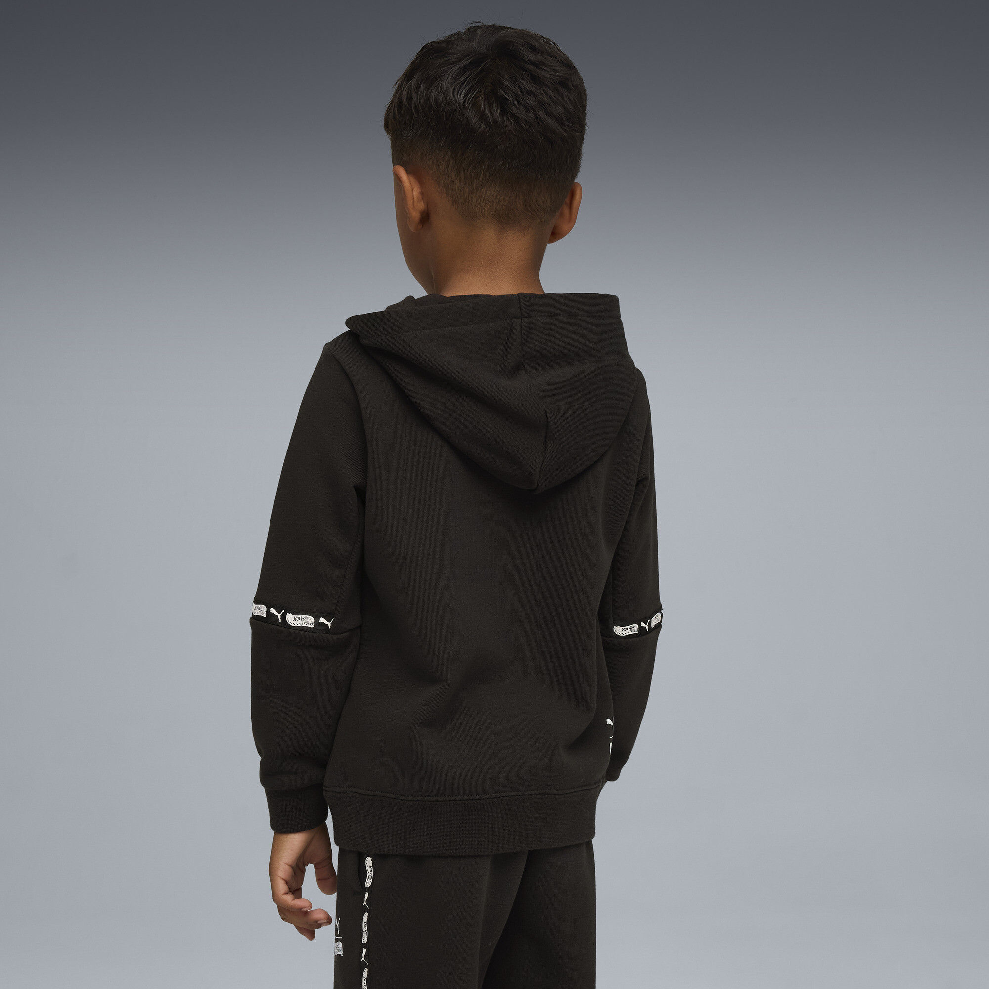 PUMA x HOT WHEELSâ¢ MONSTER TRUCKS hoodie voor Heren, Zwart, Maat 2-3Y thumbnail 5