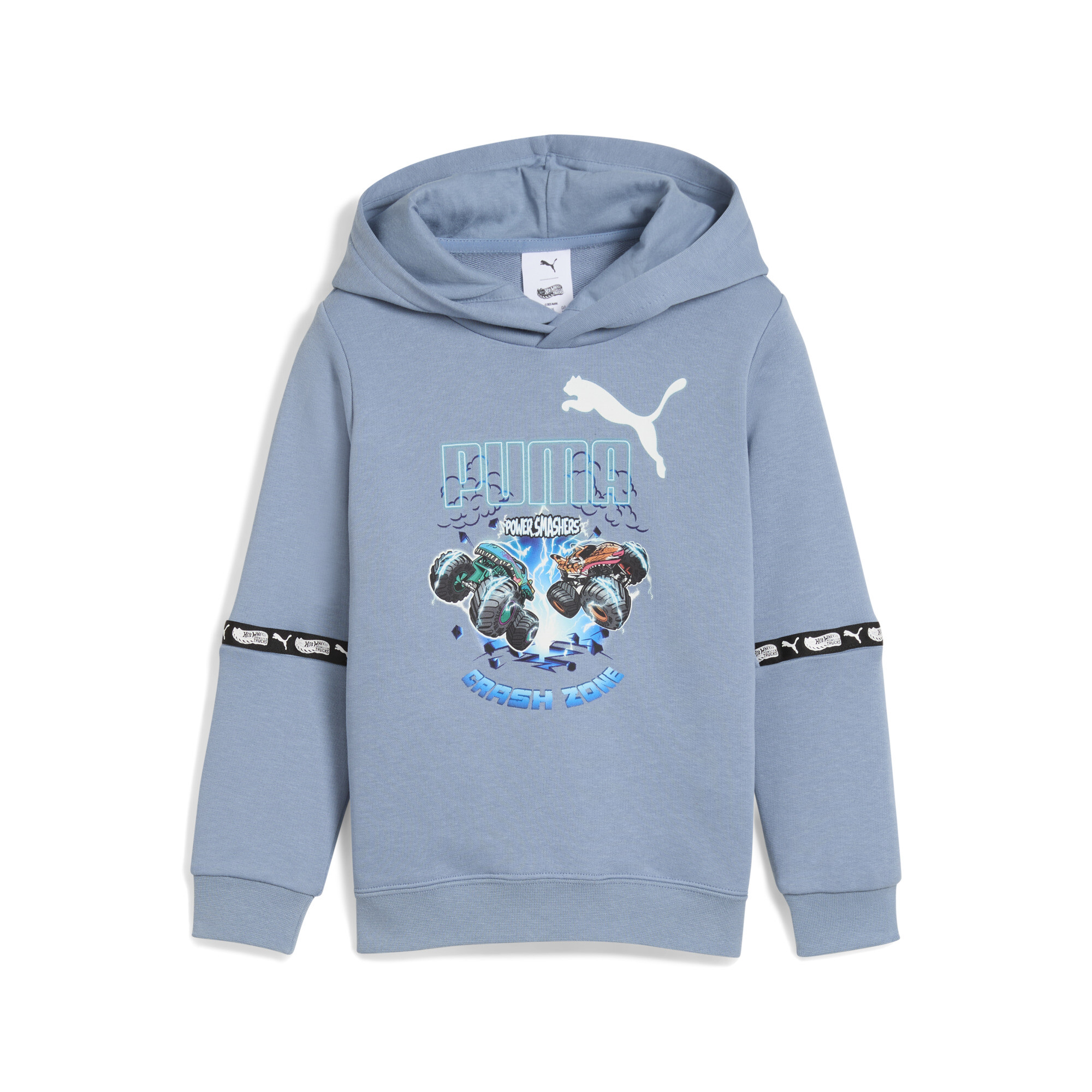 PUMA x HOT WHEELSâ¢ MONSTER TRUCKS hoodie voor Heren, Blauw, Maat 3-4Y thumbnail 3