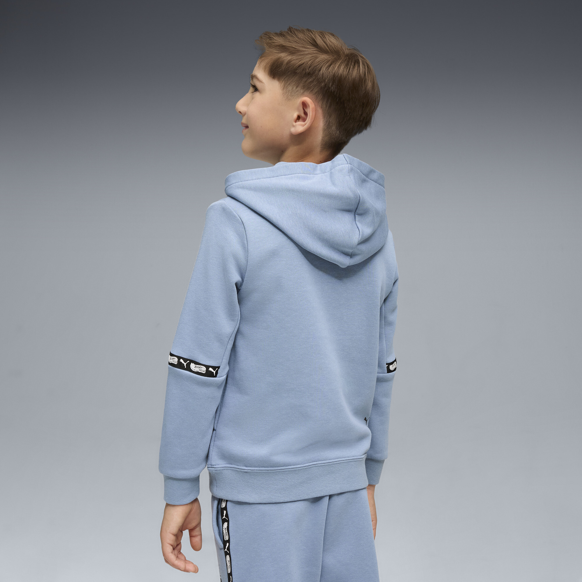 PUMA x HOT WHEELSâ¢ MONSTER TRUCKS hoodie voor Heren, Blauw, Maat 3-4Y thumbnail 5