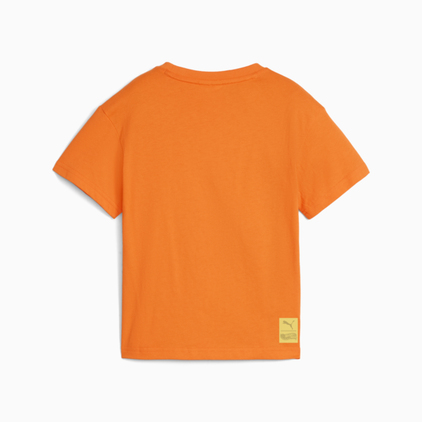 PUMA x HOT WHEELS™ MONSTER TRUCKS Tee Kids, Orange Glo, large-ZAF