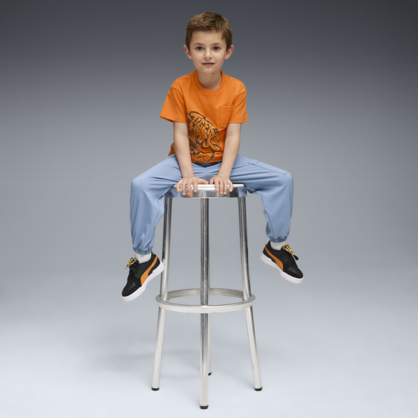 Playera PUMA x HOT WHEELS™ para niños, Orange Glo, large-MEX