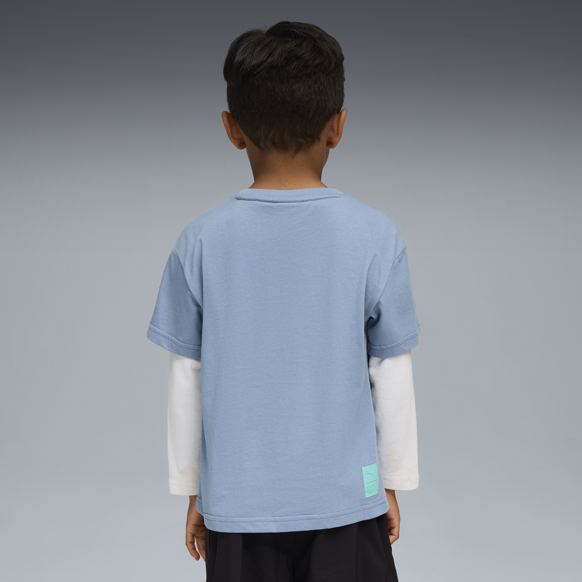 PUMA x HOT WHEELSâ¢ MONSTER TRUCKS T-shirt voor Heren, Blauw, Maat 3-4Y thumbnail 5