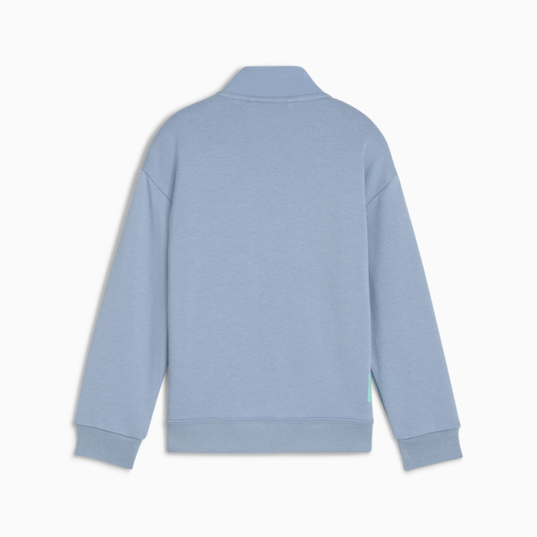 PUMA x HOT WHEELS™ MONSTER TRUCKS Half-Zip Crew Kids, Cool Blue, large-ZAF