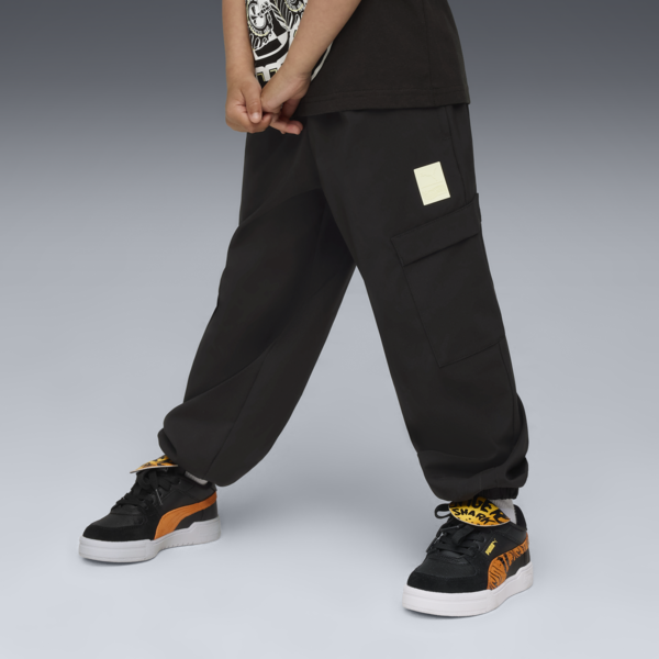 Pants PUMA x HOT WHEELS™ para niños, PUMA Black, large-MEX