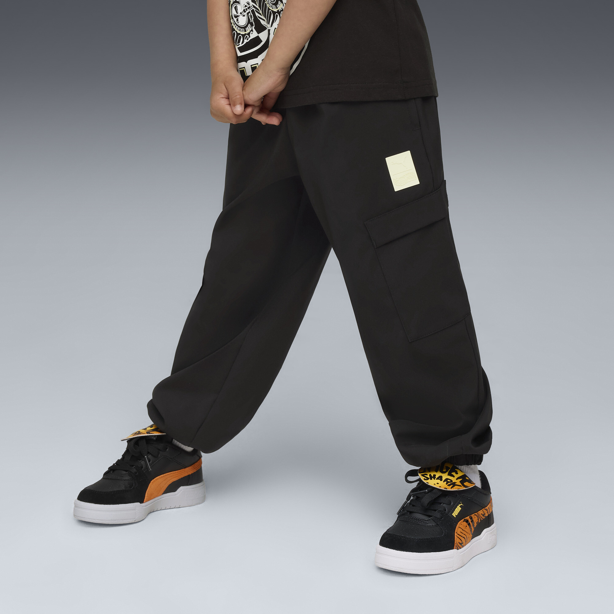 Puma X Hot Wheels™ Monster Trucks Cargo Pants Kids In Black