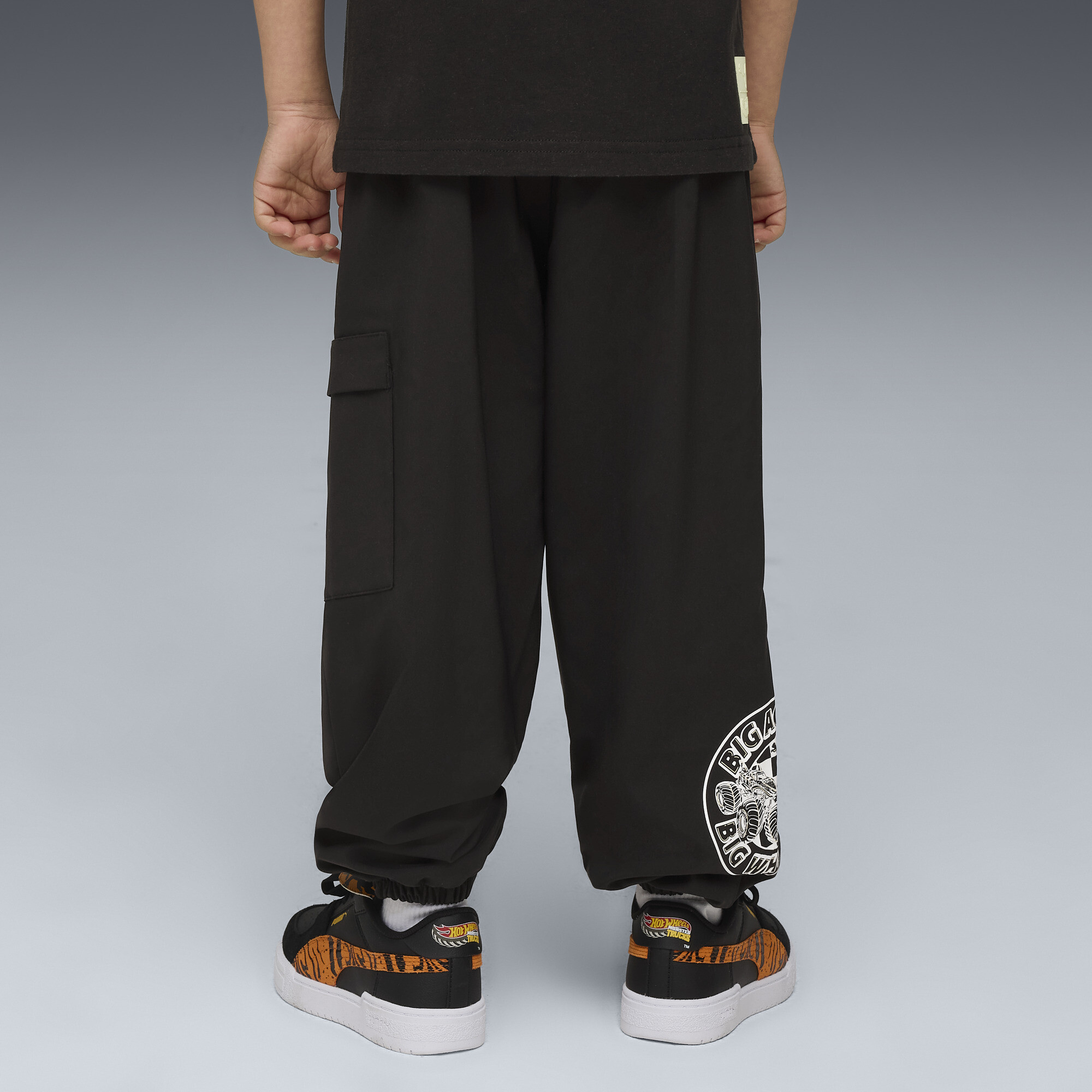 PUMA x HOT WHEELSâ¢ MONSTER TRUCKS cargobroek voor Heren, Zwart, Maat 5-6Y thumbnail 5