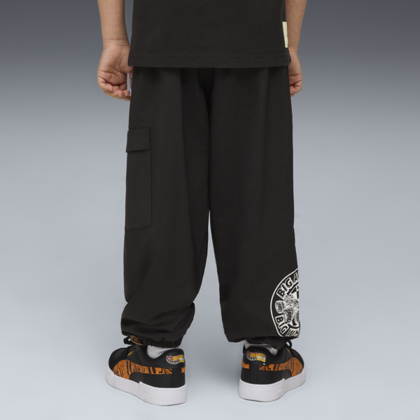 Pants PUMA x HOT WHEELS™ para niños, PUMA Black, large-MEX