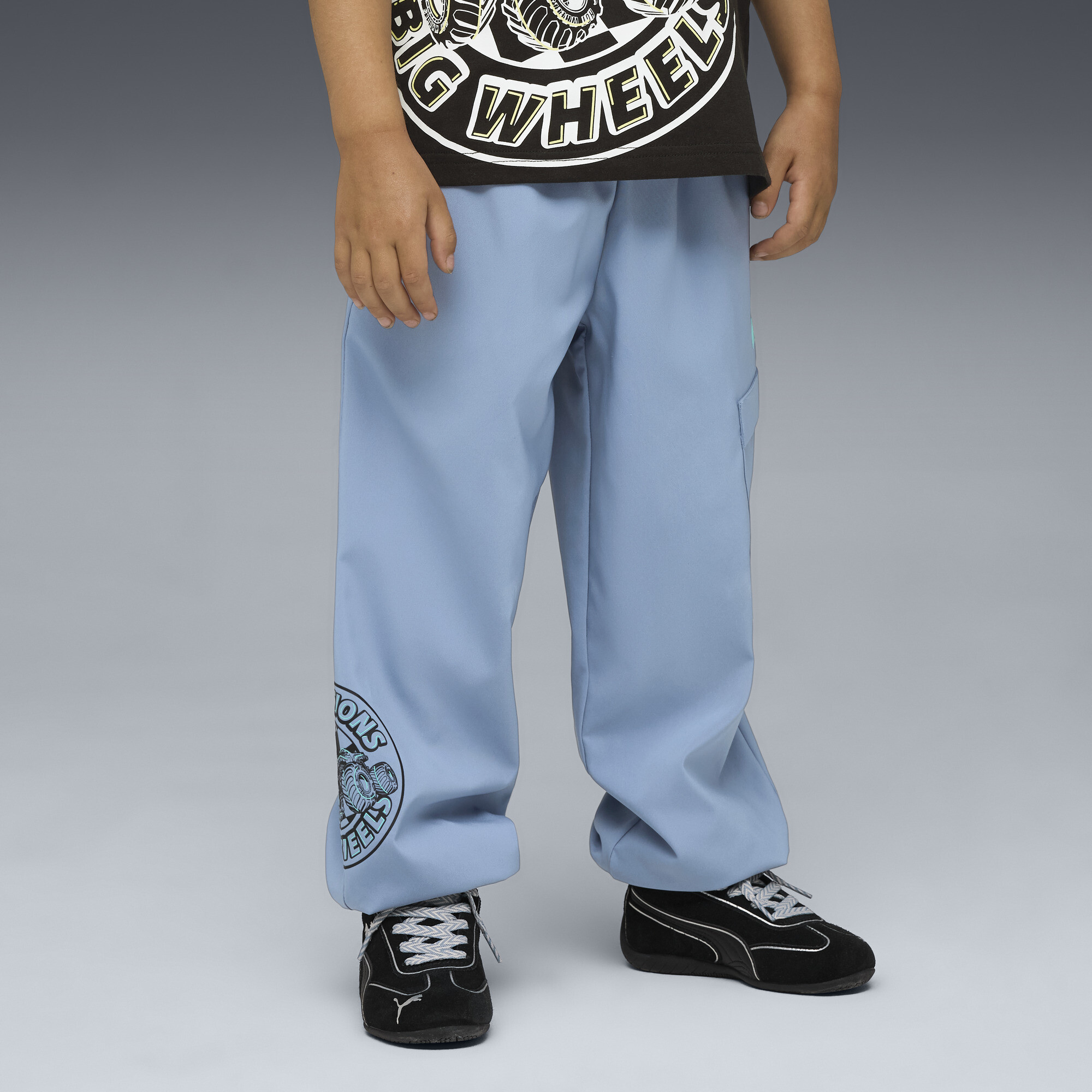 Puma X Hot Wheels™ Monster Trucks Cargo Pants Kids In Blue