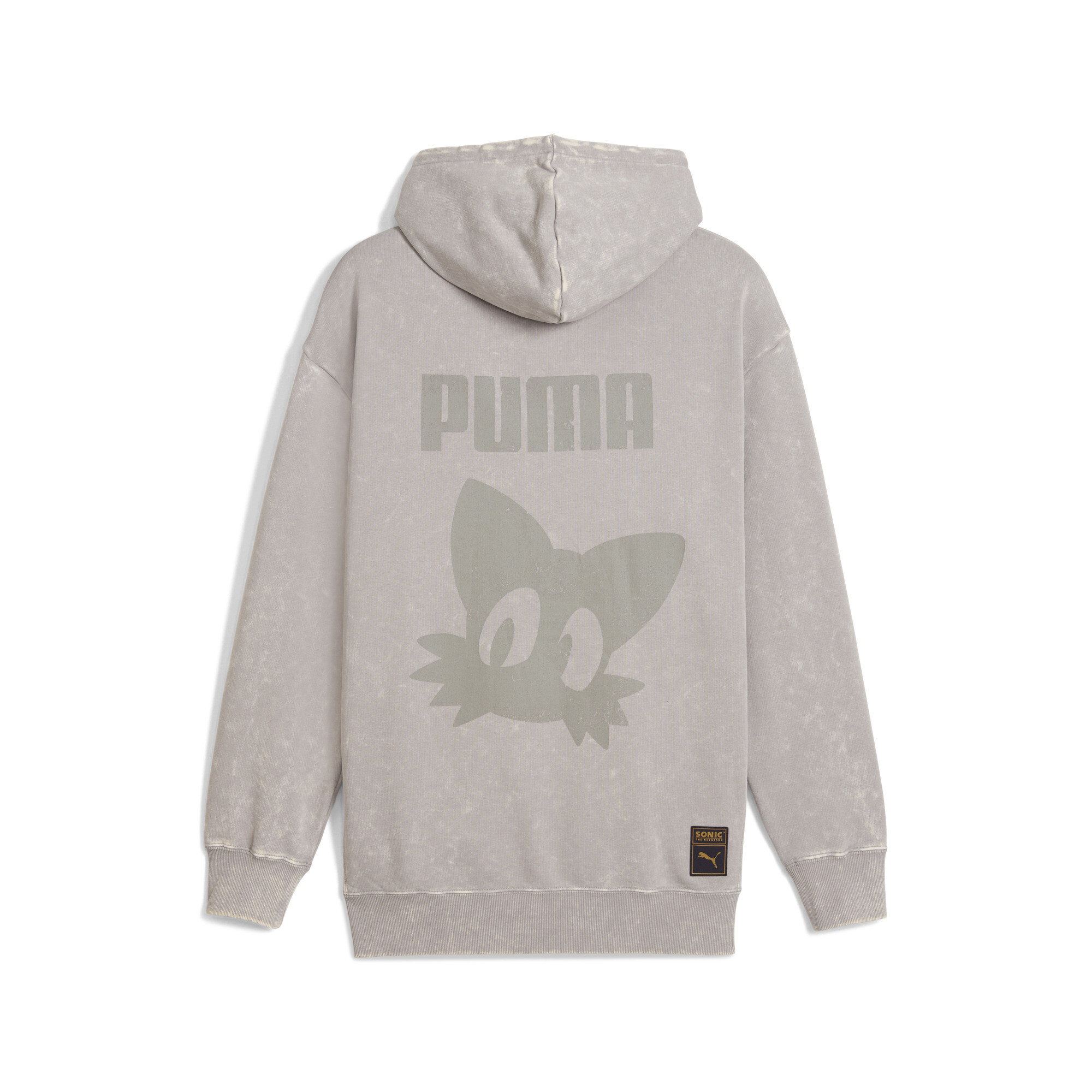 PUMA x SONIC THE HEDGEHOG hoodie met print voor Heren, Grijs, Maat S thumbnail 2