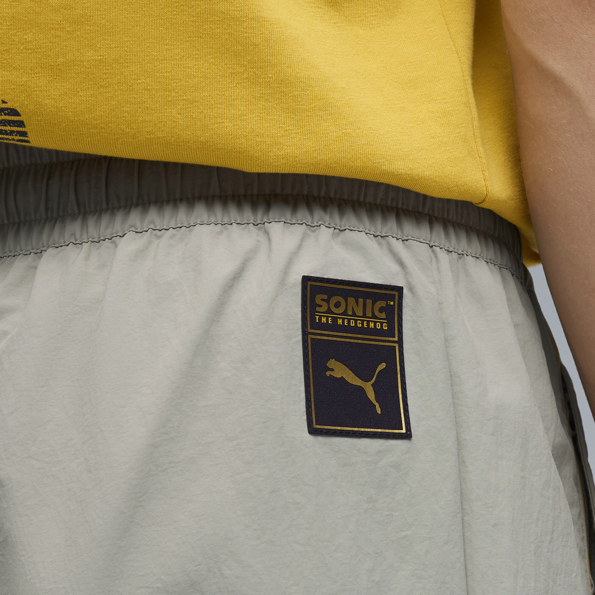 PUMA x SONIC THE HEDGEHOG trainingsbroek voor Heren, Grijs, Maat XXL thumbnail 4