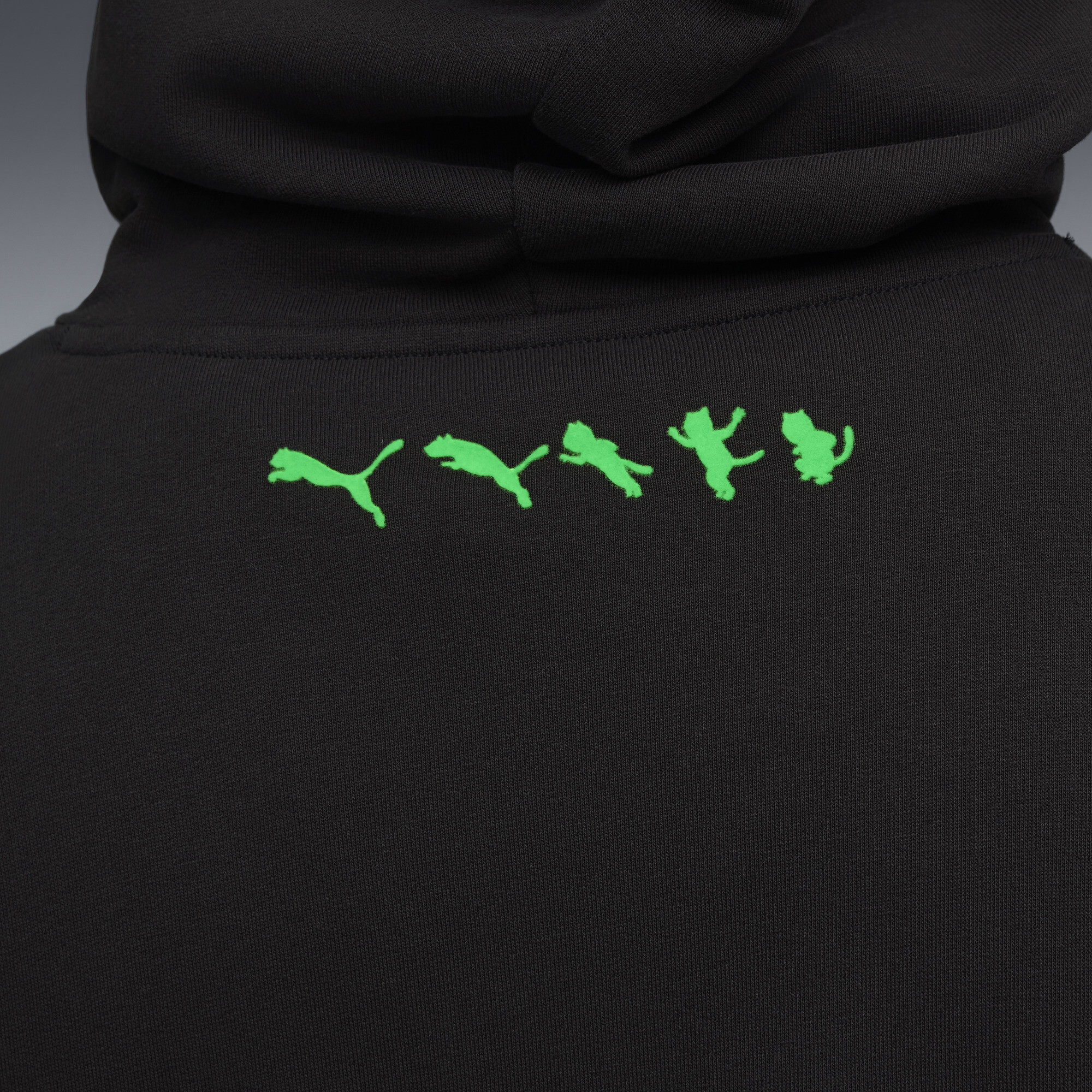 PUMA x RIPNDIP Boxy hoodie uniseks voor Heren, Zwart, Maat M thumbnail 4