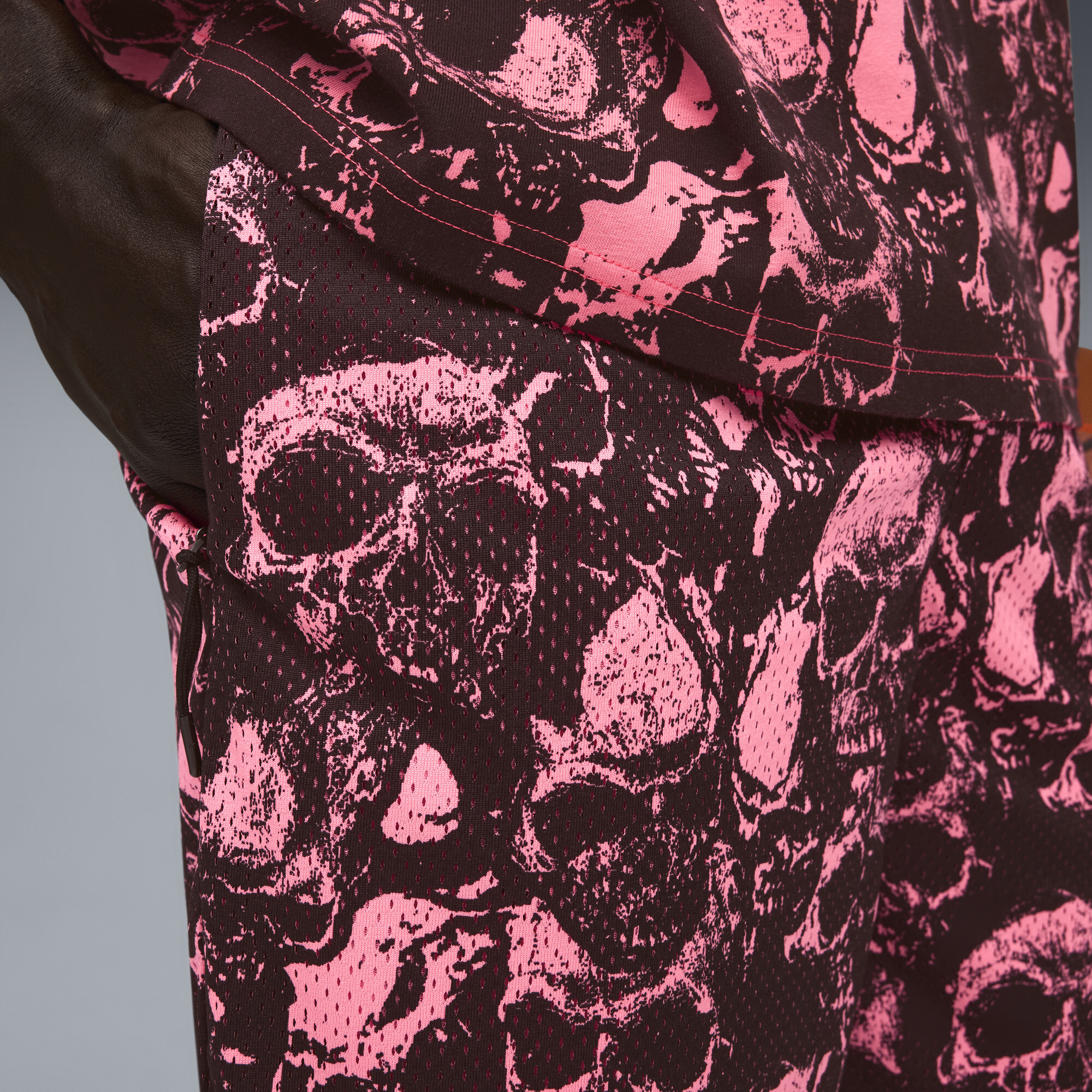 PUMA LaMelo World Tour-nament short voor Heren, Grijs, Maat 3XL thumbnail 4