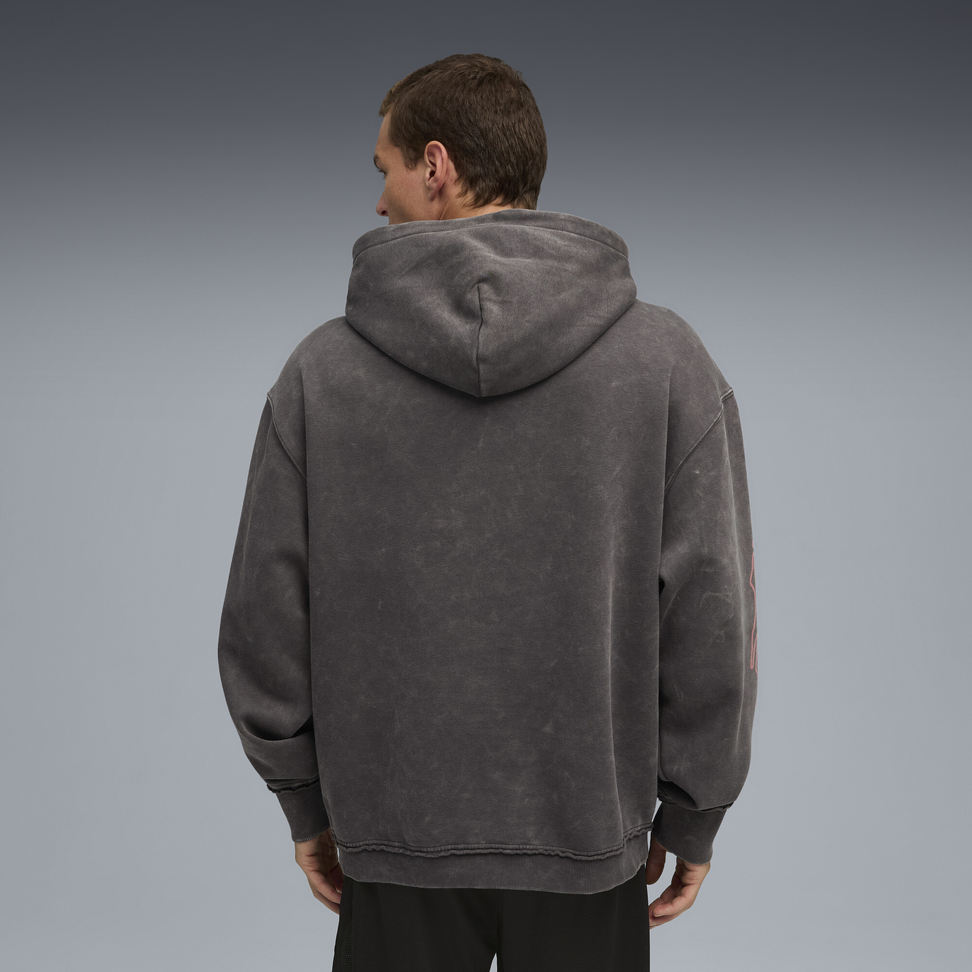 PUMA LaMelo World Tour-nament hoodie voor Heren, Grijs, Maat M thumbnail 3