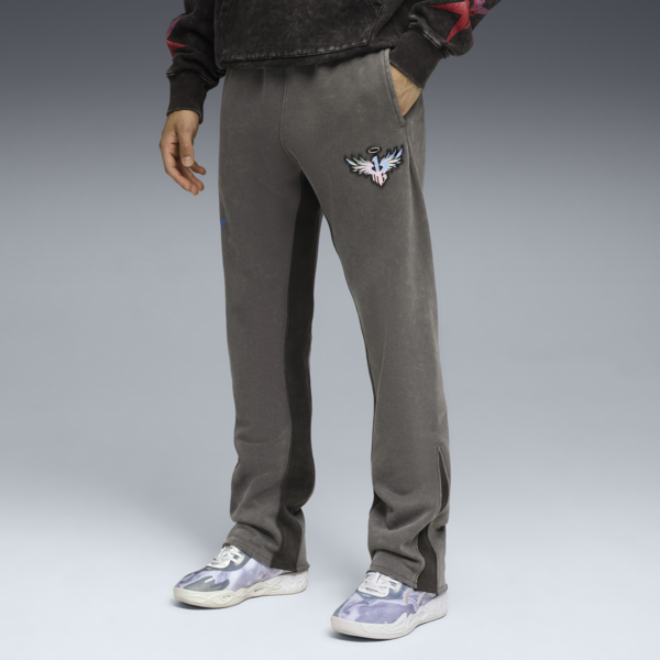 Pantalones acampanados LaMelo Star Vision para hombre, Dusky Gray, large-ARG