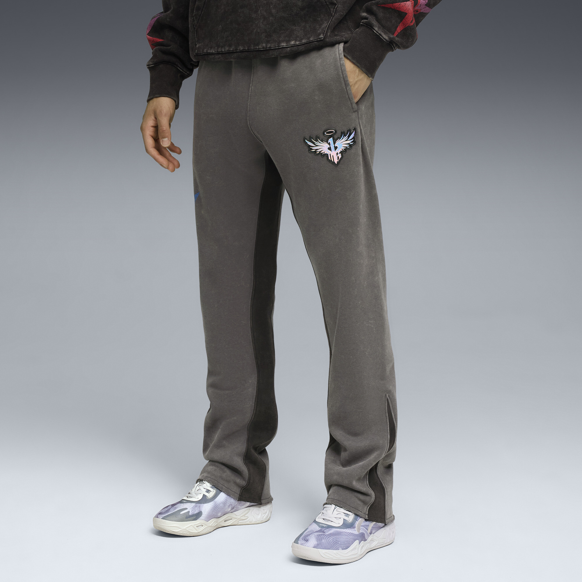 LaMelo Star VISION Erkek Eşofman Altı | Gri | Puma | Sku