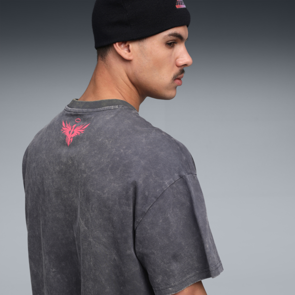 Remera estampada LaMelo Star Vision para hombre, Dusky Gray, large-ARG